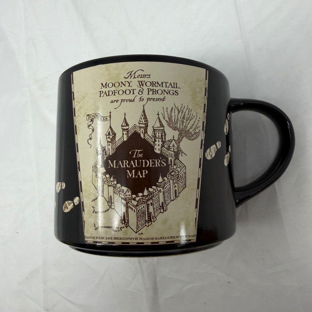 Harry Potter Zak Designs Marauders Map Heat Sensitive Color Changing Coffee Mug